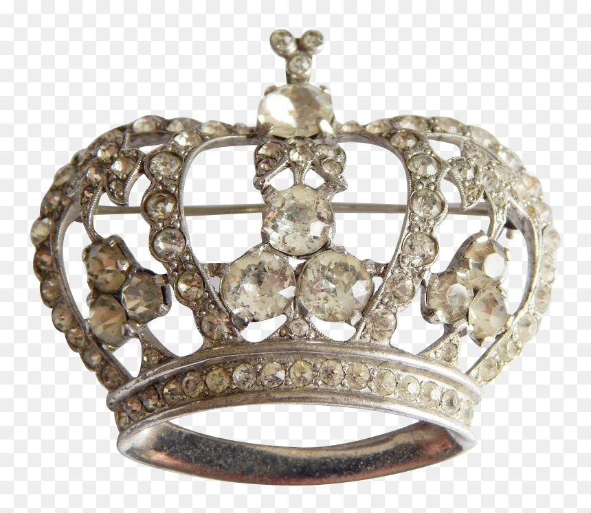 Silver King Crown Png, Png Download - Kings Crown With Diamond, Transparent Png - burger king crown png