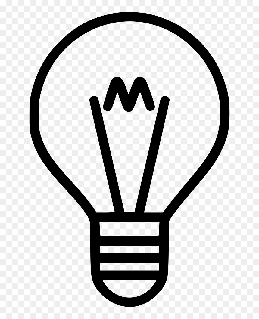 Lamp Bulb Comments - Inventors Clipart, HD Png Download - bulb logo png