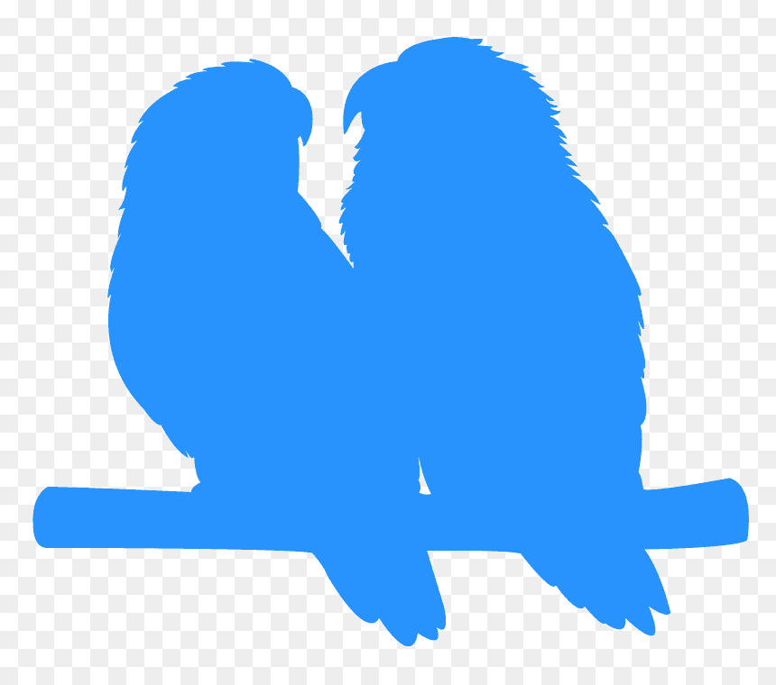 Love, HD Png Download - love birds vector png