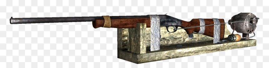 Nukapedia The Vault - Sniper Rifle, HD Png Download - bear trap png