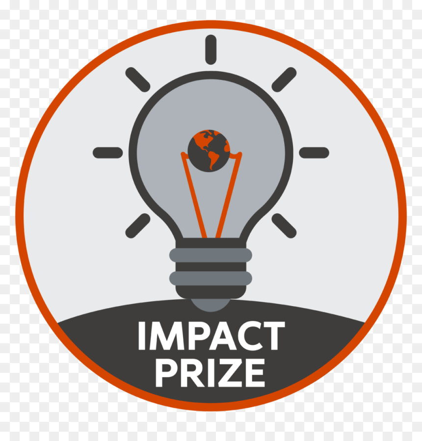 Impact Prize Logo - Light Bulb Vector Png, Transparent Png - now open png