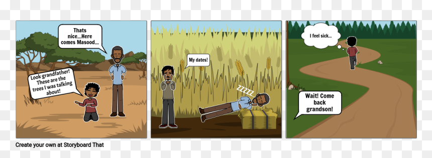 Cartoon, HD Png Download - dates tree png