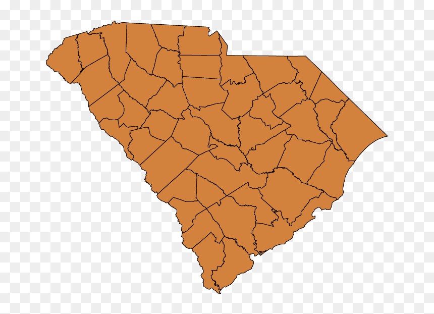 South Carolina Climate Zones - South Carolina, HD Png Download - south carolina png
