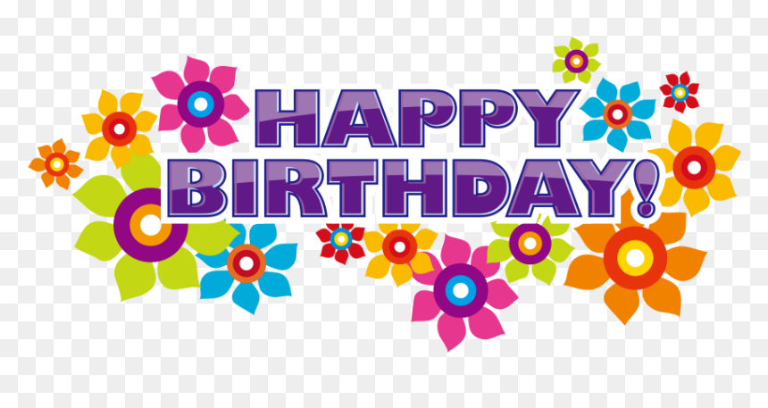 Happy Birthday Png Download - Happy Birthday Font Png, Transparent Png - happy birthday in png