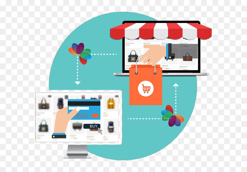 Img - Ecommerce Website Development Png, Transparent Png - ecommerce images png