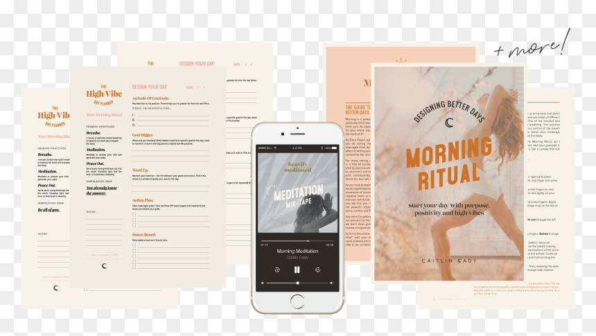 Morning Ritual Kit - Iphone, HD Png Download - png attitude text effects
