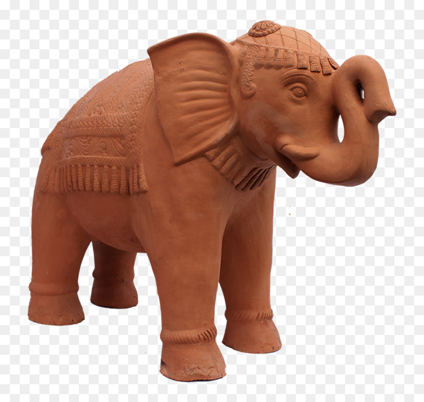 Indian Elephant, HD Png Download - dasara leaves png