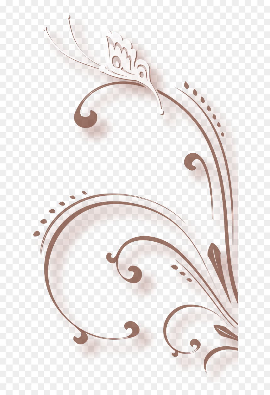 Decorazioni Png, Hd Png Download - Desenho Floral, Transparent Png - deepalu png