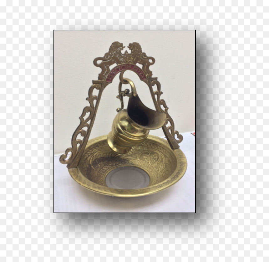 Hand Washing Stand - Brass, HD Png Download - temple lamp png
