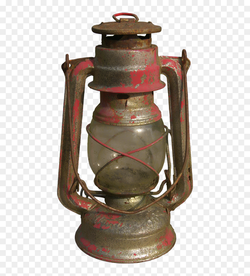 Lamp Lantern Kerosene Lamp - Brass, HD Png Download - temple lamp png