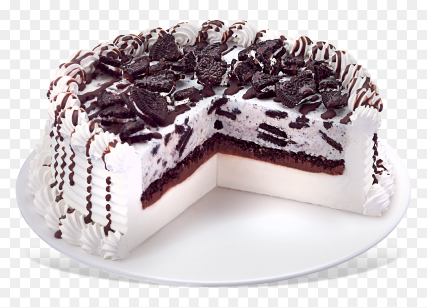 Dq Ice Cream Cake, HD Png Download - happy birthday cake png images
