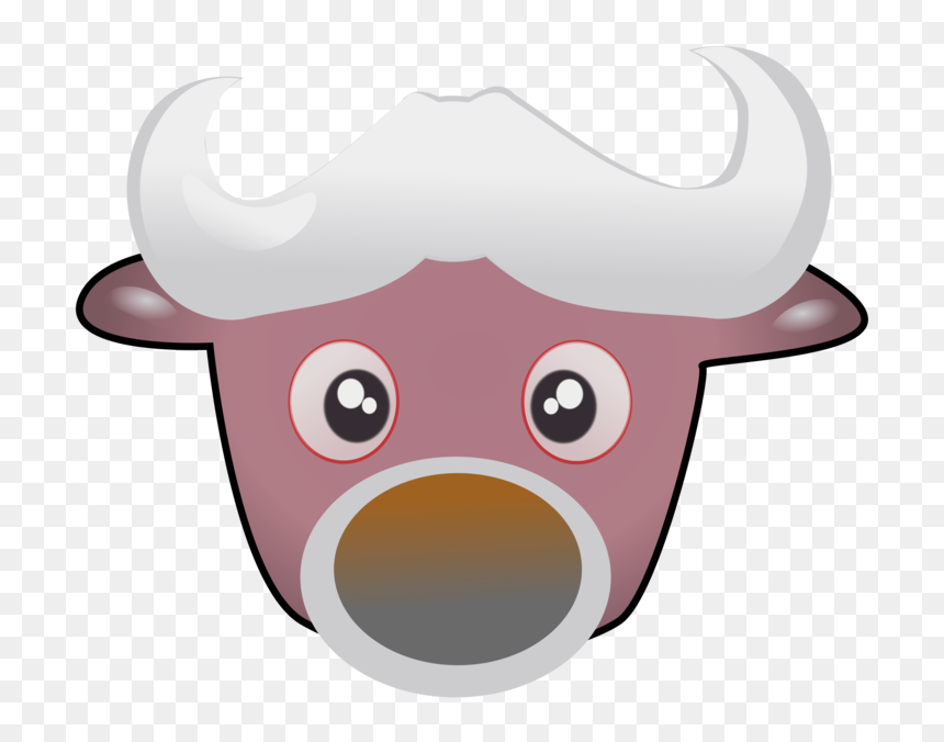 Baka Water Buffalo Holstein Friesian Cattle Calf Dairy - รูป หัว ควาย การ์ตูน, HD Png Download - indian buffalo png