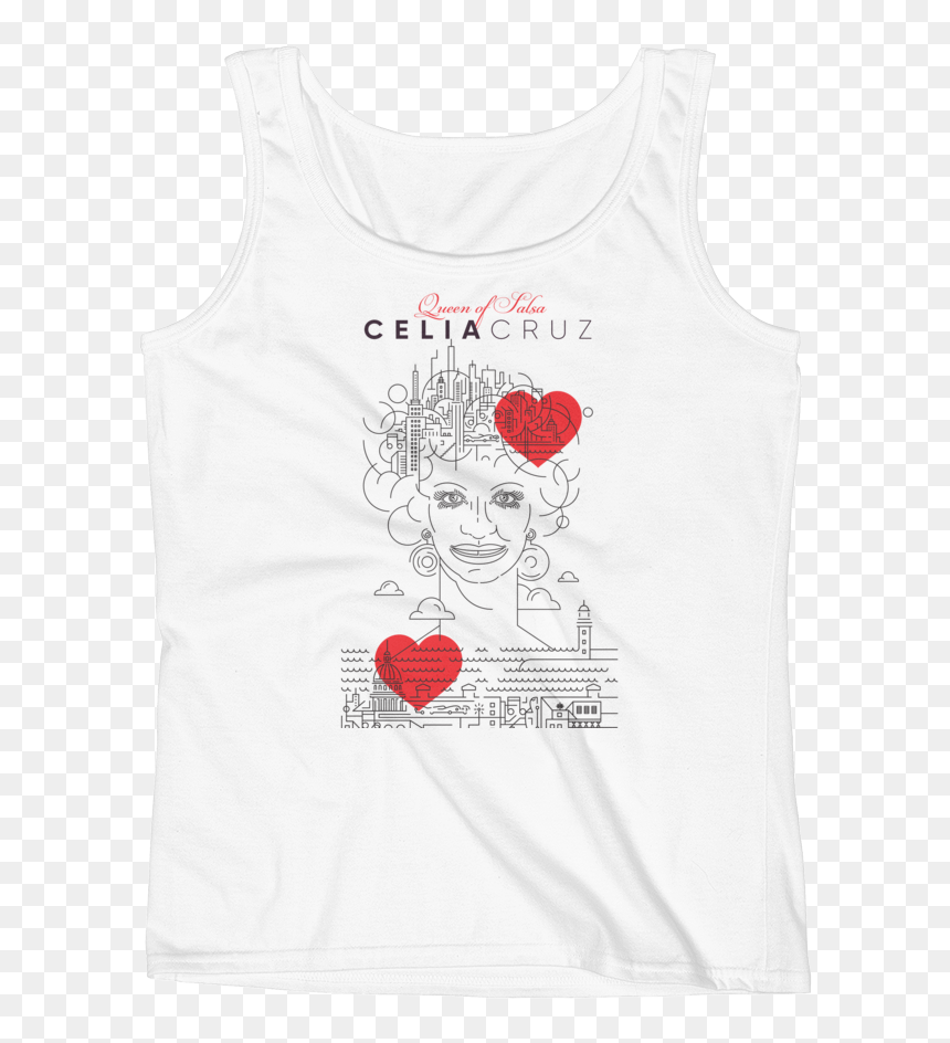 Women Graphic Tank "my Heart In Havana - Active Tank, HD Png Download - heartin png