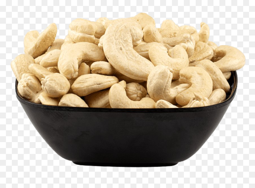 Cashew Png Transparent Background - Cashew Nuts Bowl Png, Png Download - kaju png