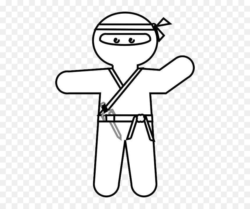 Simple Japanese Ninja Symbols - Desenhos Para Desenhar Ninja, HD Png Download - ninja hattori png