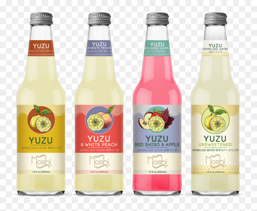Moshi Family Affinity - Moshi Yuzu, HD Png Download - cold drinks bottle png