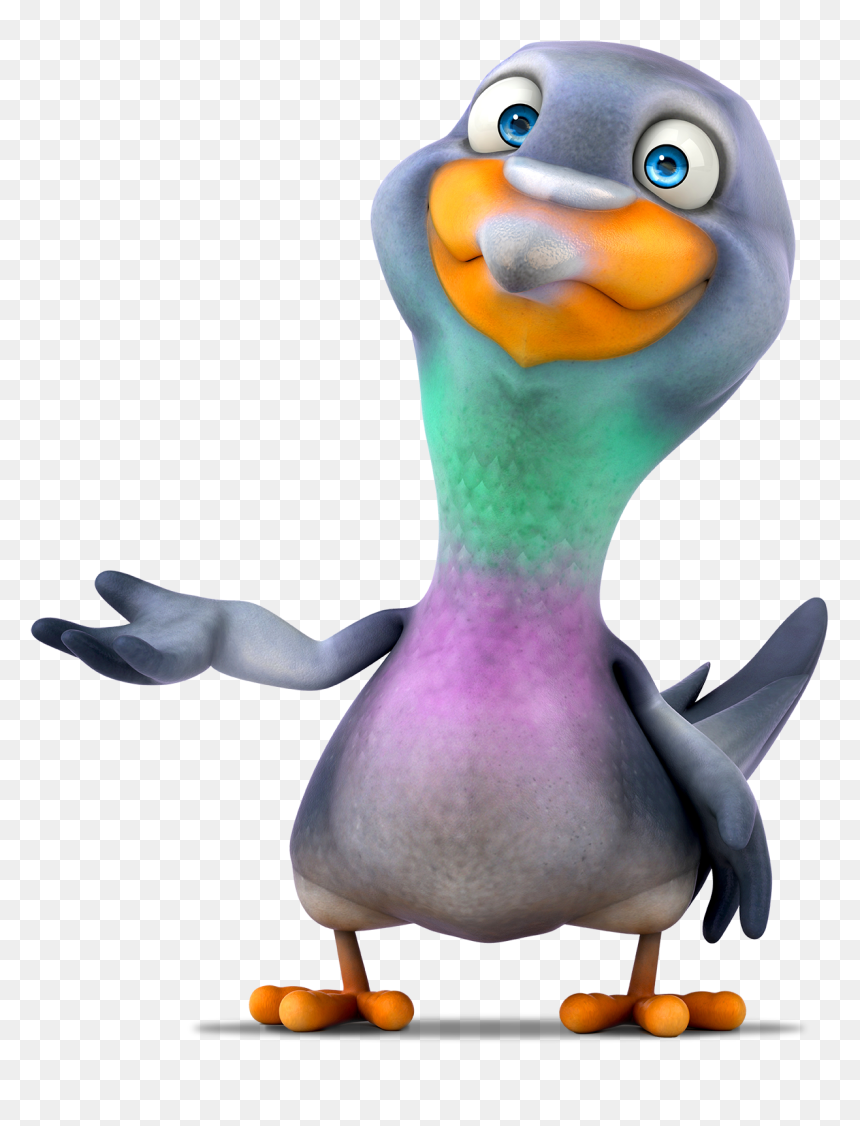 Post Image - Pigeon With Sunglasses, HD Png Download - pigeon png images