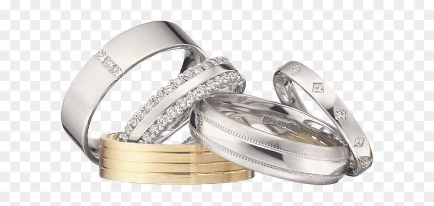 Gold Diamond Wedding Engagement Rings - Whittles Jewellers, HD Png Download - bridal gold necklace png