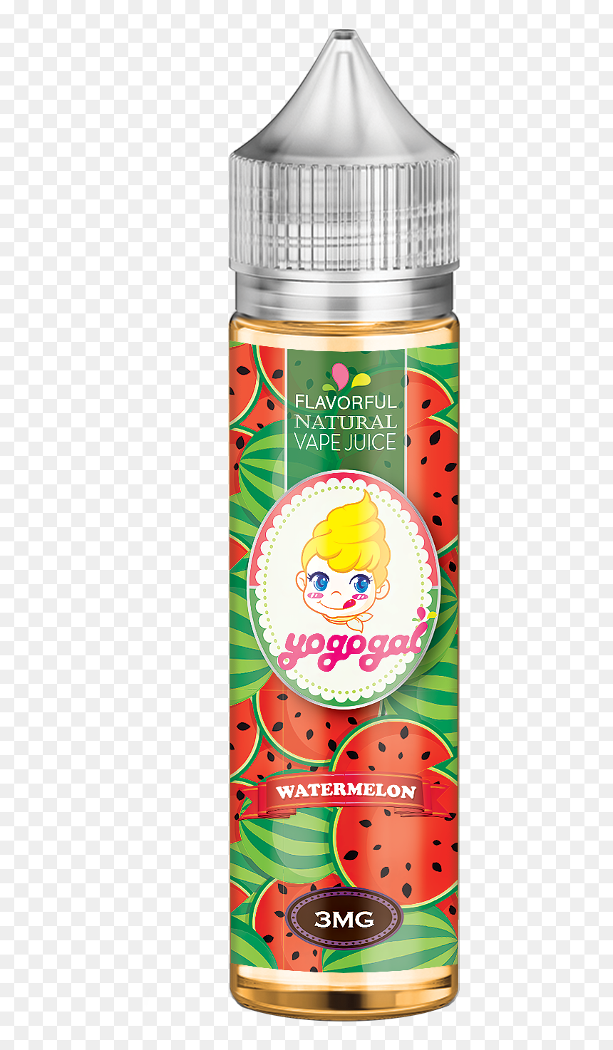 Yogogal Watermelon 60 Ml - Fruit, HD Png Download - gogal png