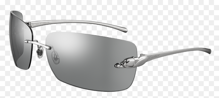 Cartier Panthere Sunglasses Men, HD Png Download - sun goggles for men png