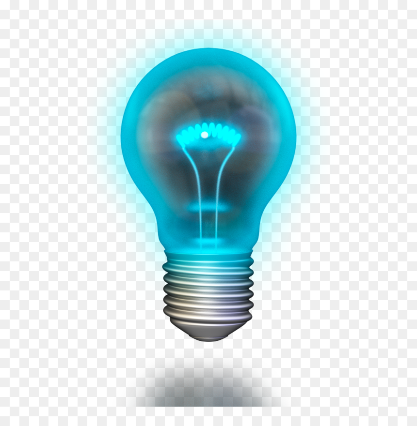 3d Consulting Support - Incandescent Light Bulb, HD Png Download - 3d bulb png