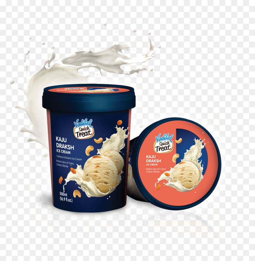 Rajbhog Ice Cream Scoop , Png Download - Vadilal Badam Carnival Ice Cream, Transparent Png - kaju png