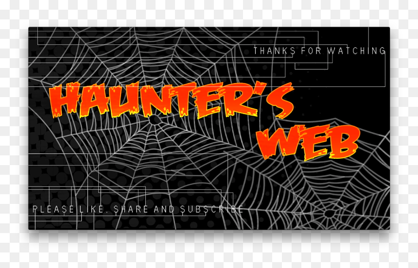 Haunter"s Web Video Intro - Poster, HD Png Download - like share subscribe png