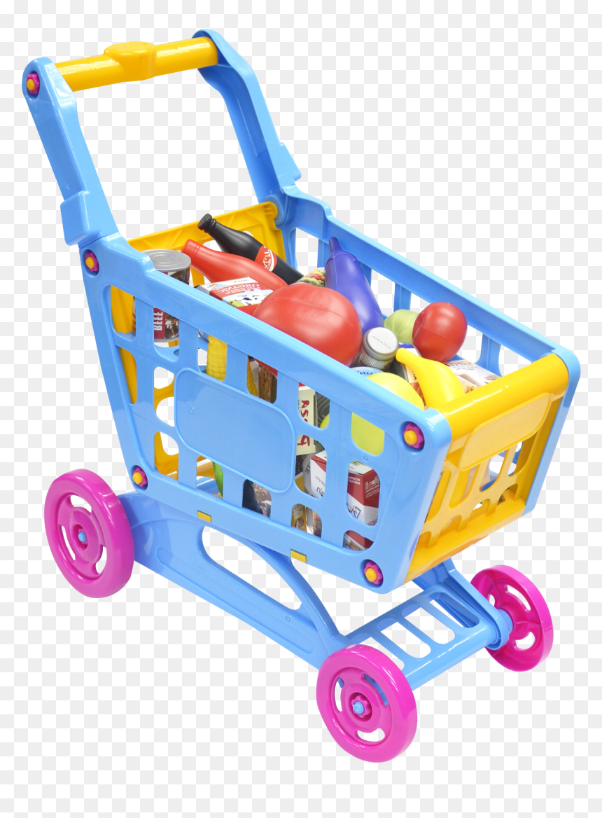Shopping Cart Png Transparent Image - Kids Shopping Cart Png, Png Download - cart image png