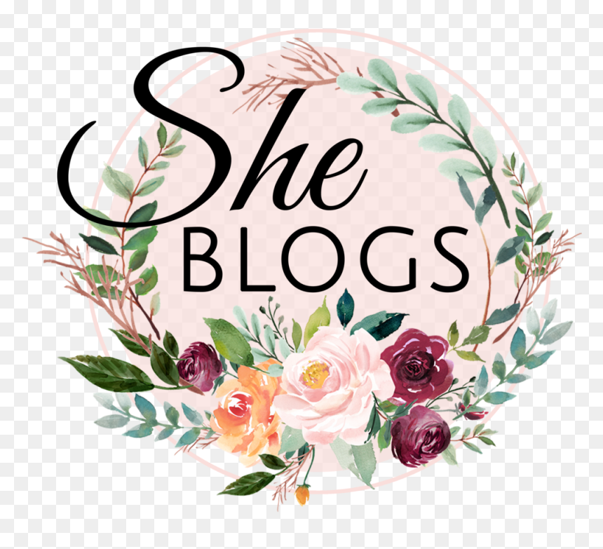 Casey - She - Blogs - Floral - Circle - Floral Wreath Transparent Background, HD Png Download - flower bucket png