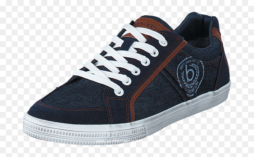 Bugatti 06k4801 Navy 58477-00 Mens Textile Rubber Trainers - Mens Sport Shoes Png, Transparent Png - sports shoes png