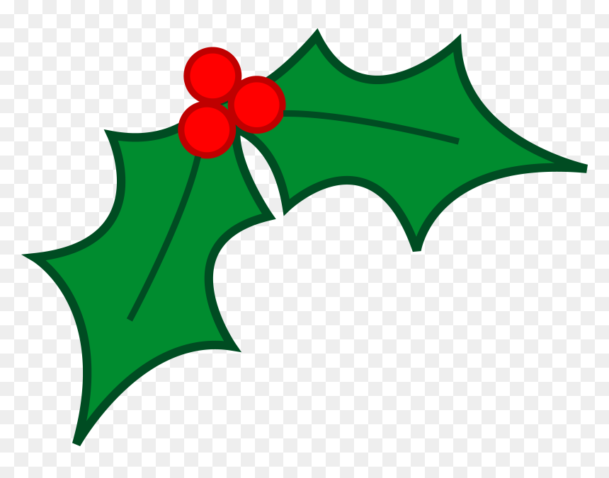 Christmas Leaves Clipart , Png Download - Transparent Holly Clipart, Png Download - holly leaves png