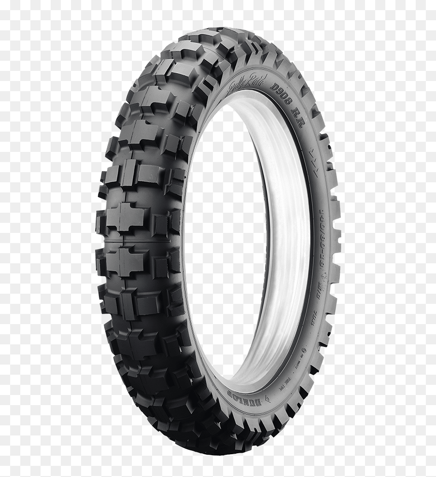 D908rr Dunlop Performance In An Adventure Tire - Dunlop D908rr, HD Png Download - bike tyre png