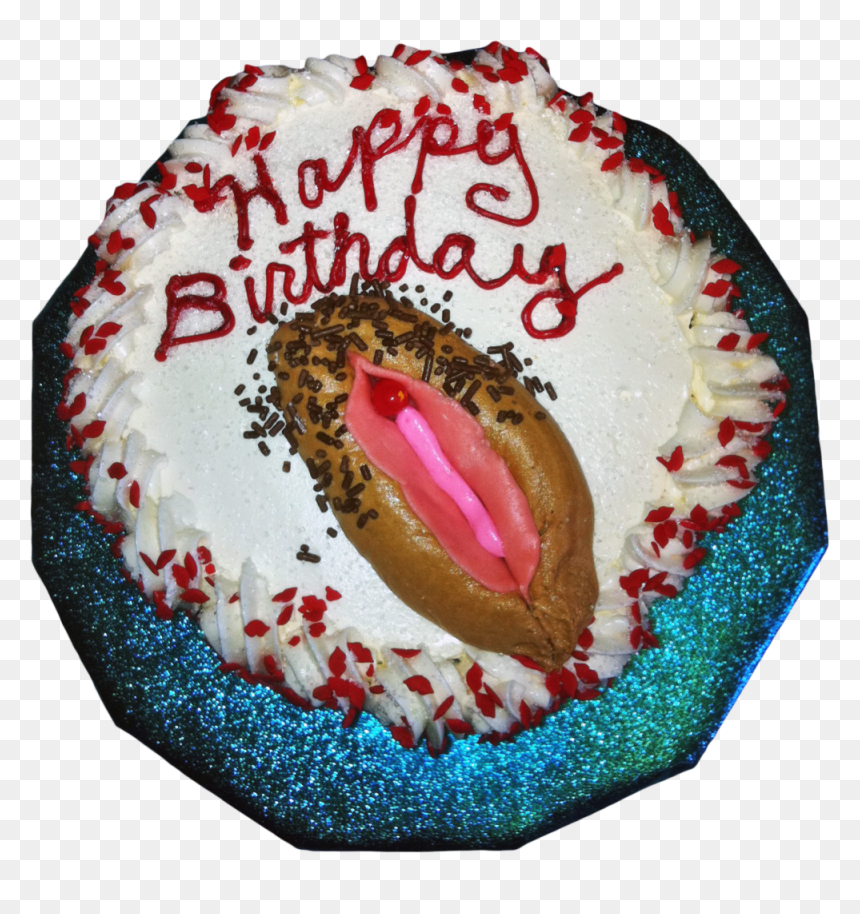 Vagina-cake - Happy Birthday Vagina Cake, HD Png Download - happy birthday cake png images