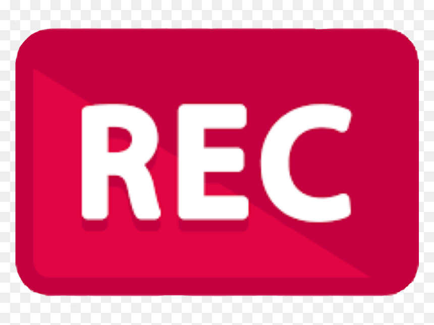 Rec Grabar Sticker Stickers - Sign, HD Png Download - png stickers for picsart