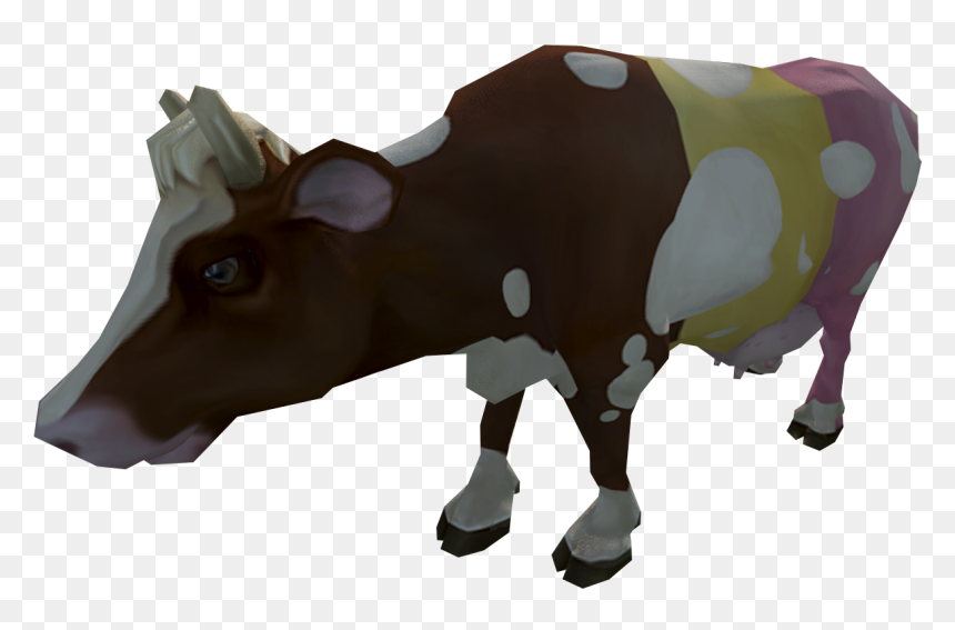 The Runescape Wiki - Harlequin Cow Runescape, HD Png Download - cow png images