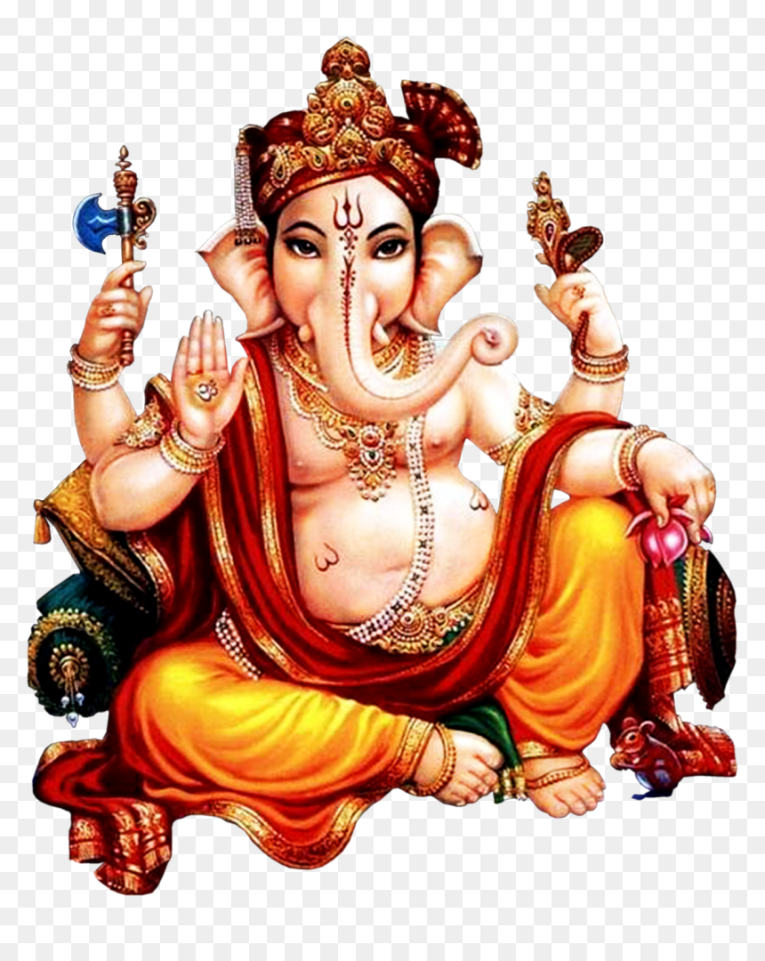 Shri Ganesha Mantra Indian-culture , Png Download - Ganesha, Transparent Png - ganapathi png images