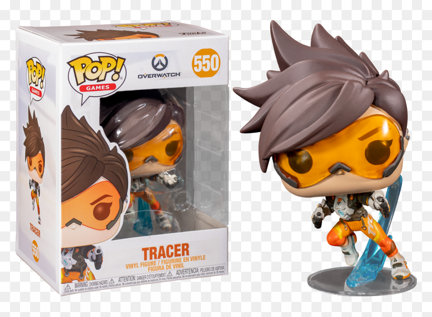 Funko Pop Overwatch Tracer, HD Png Download - tracer.png
