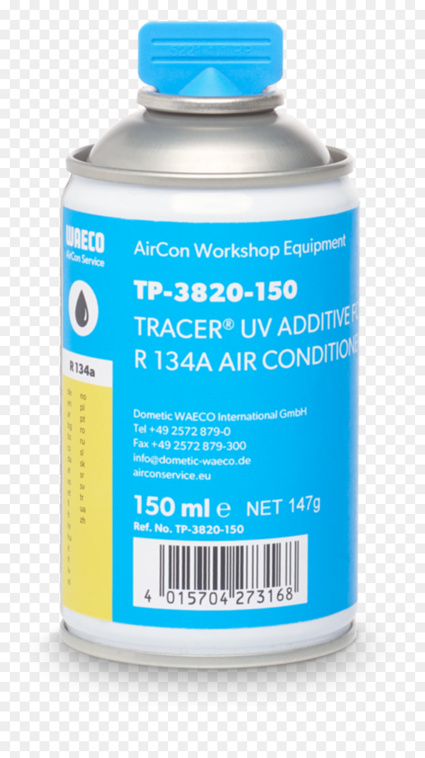 Waeco Tracer® Uv R134a - Plastic Bottle, HD Png Download - tracer.png