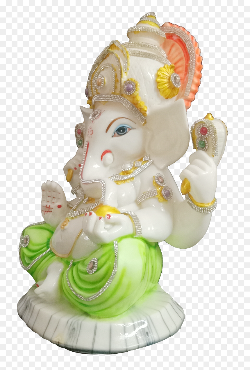 Home Decor Beautiful Vighnaharta Lord Ganesh Idol Ganpati - Statue, HD Png Download - ganapathi png images