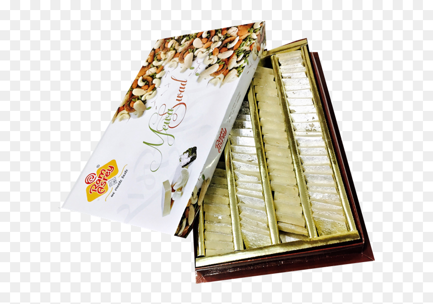 Kaju Katli 1 Kg - Paper, HD Png Download - kaju png