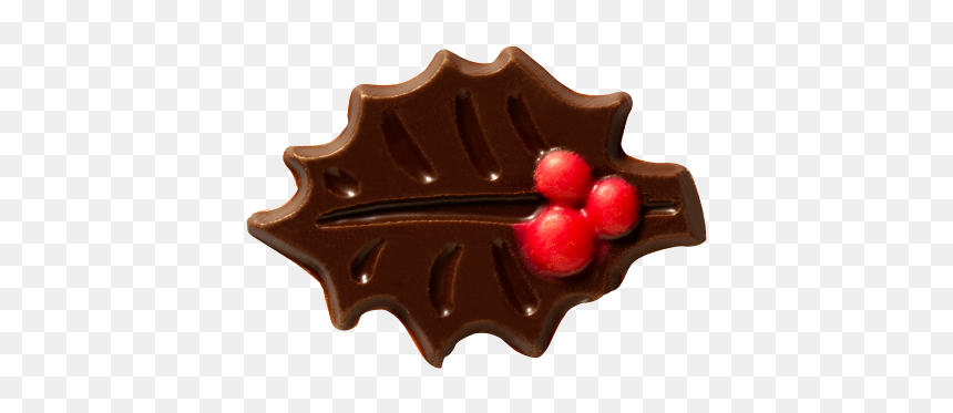 Chocolate, HD Png Download - holly leaves png