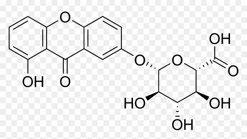 Euxanthic Acid - 3 5 Dihydroxy 7 Methoxyflavone, HD Png Download - acid png