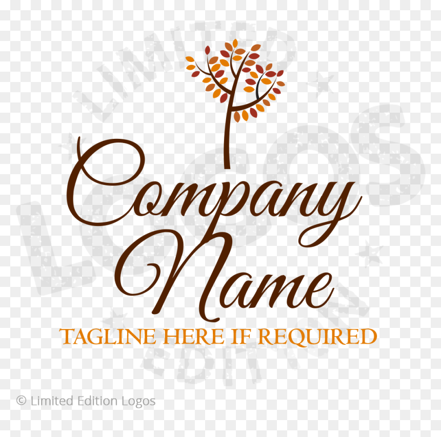 Autumn Tree Logo - Assessoria Completa, HD Png Download - love you quotes png