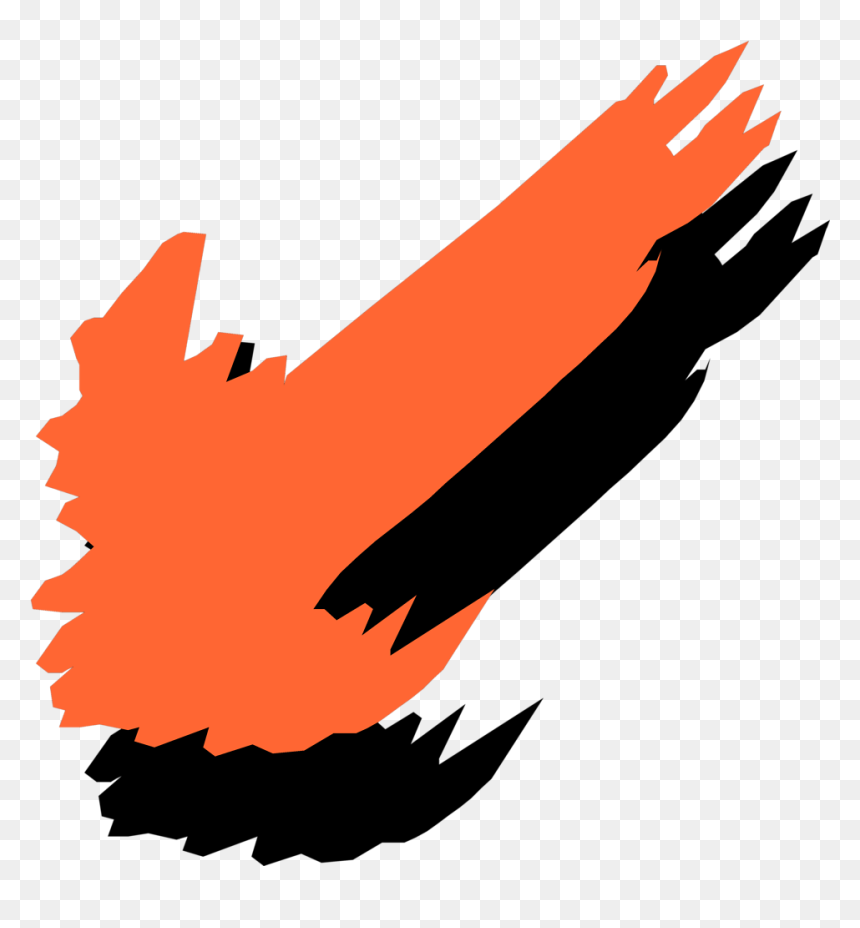 Orange Arrow Png For Kids - Clip Art, Transparent Png - orange arrow png