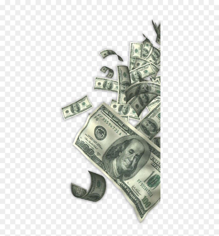 100 Dollar Bill, HD Png Download - earn money png