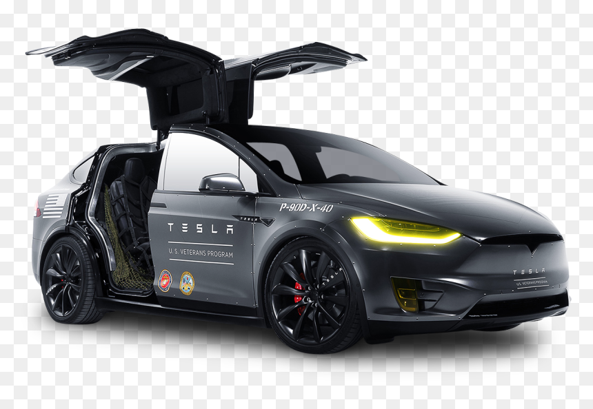Black Tesla Model X, HD Png Download - scorpio car png