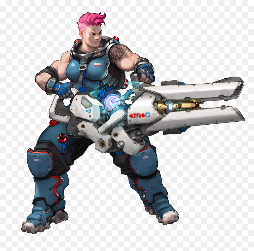 Hd Overwatch Characters Zarya , Free Unlimited Download - Zarya Overwatch, HD Png Download - overwatch characters png
