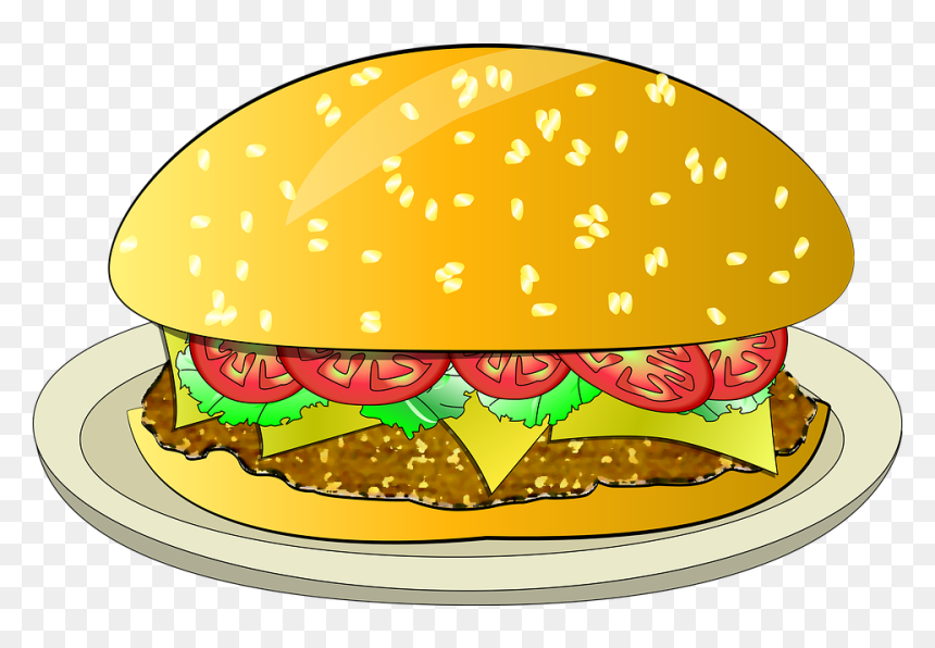 Cheeseburger Images 27, Buy Clip Art - Hamburger Kreslený Png, Transparent Png - burger png images