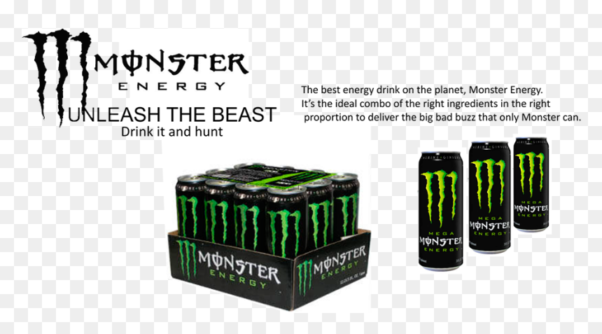 Monster Zero Ultra Energy Drink - Monster Energy, HD Png Download - monster can png
