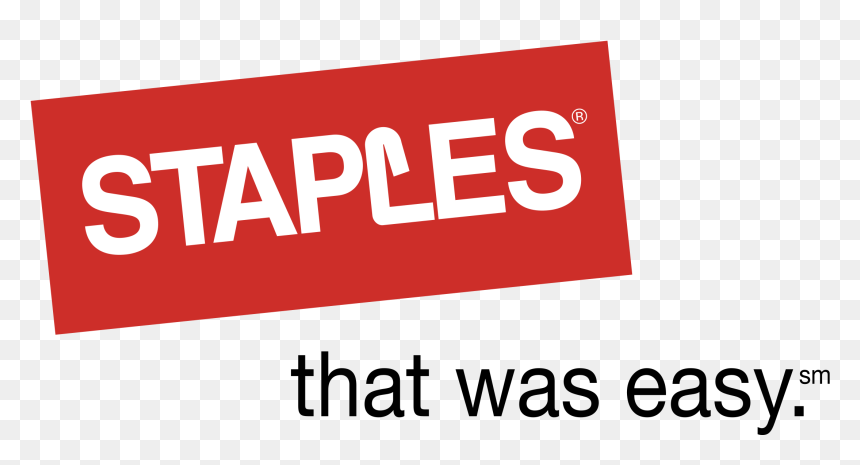 Staples Logo Png Transparent & Svg Vector - Staples Coupons, Png Download - staples logo png